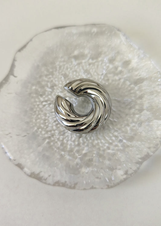 Ear cuff Joy argenté
