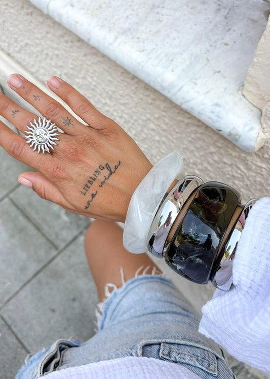 Bague Athéna argenté