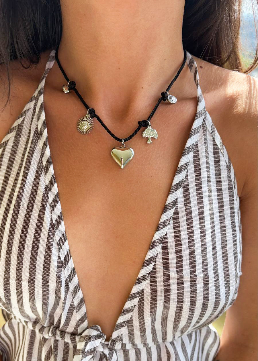 Collier Nina argenté