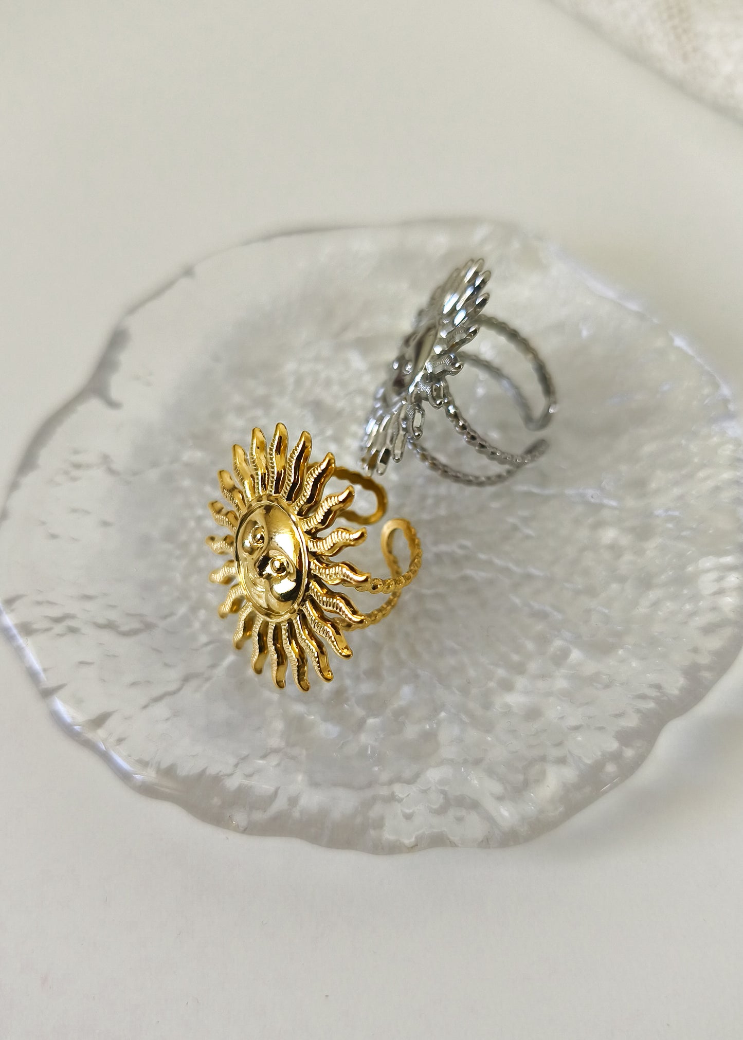 Bague Athéna argenté