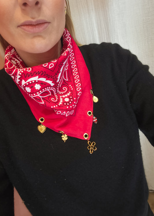 Bandana charms