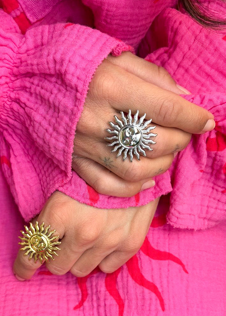 Bague Athéna argenté