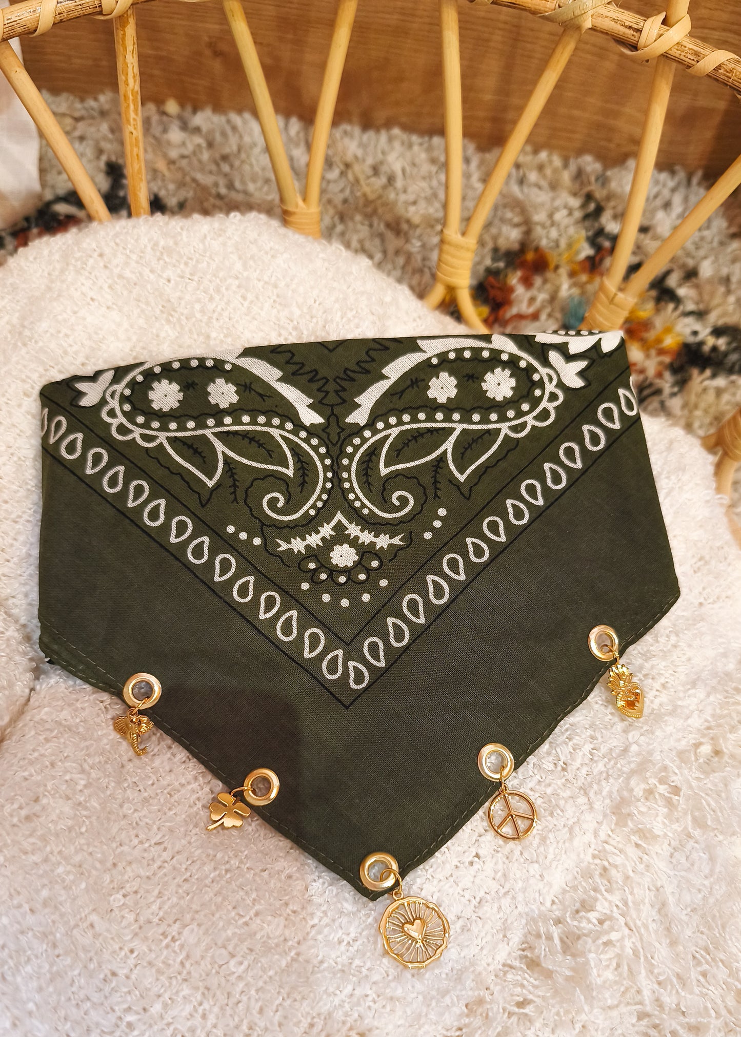 Bandana charms
